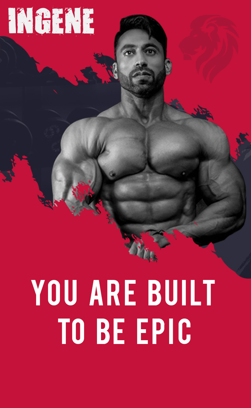 Brand Ambassador Bodybuilding Champion Kamal Goswami - InGene Fitness - You are built to be epic - mobile view