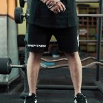 Brand Ambassador Bodybuilding Champion Nitin Sharma in InGene Fitness Black Signature Black Shorts