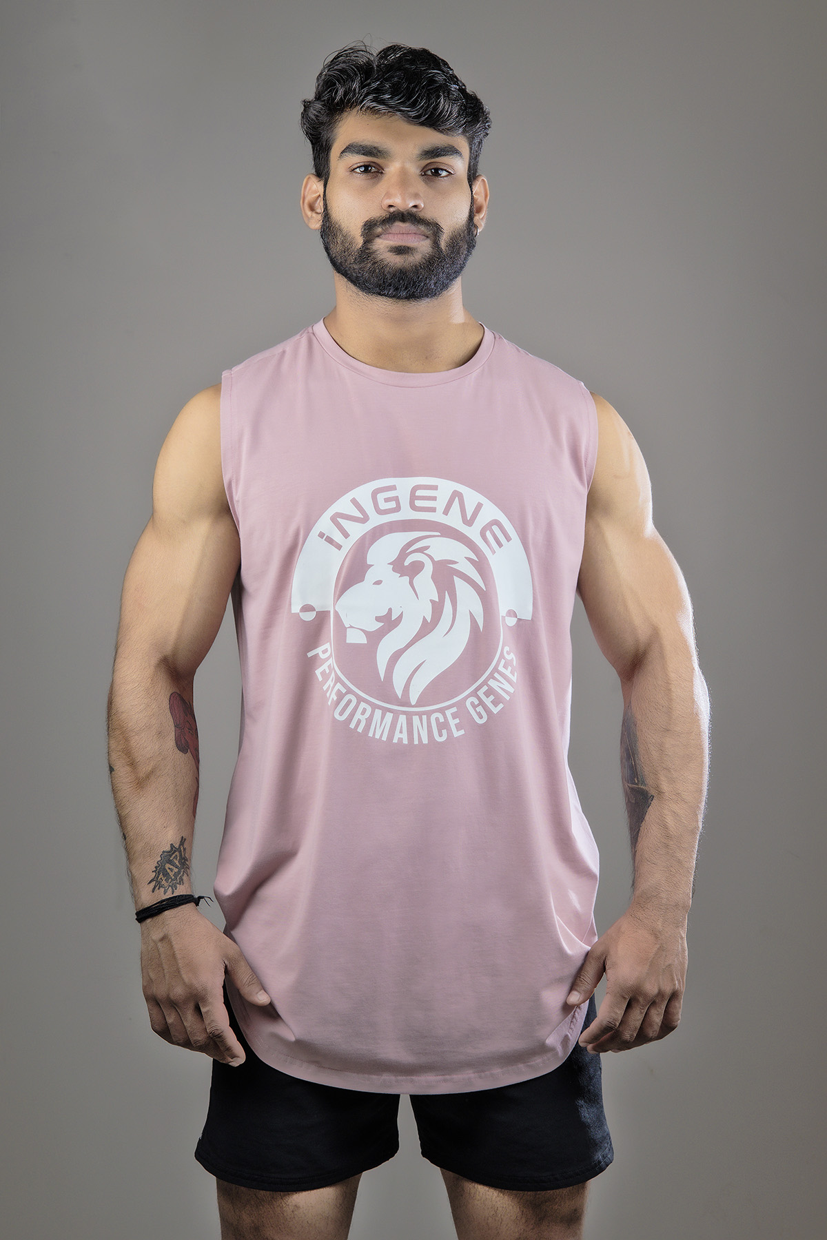 InGene Genesis Basketball Tank Top – Pink – 1