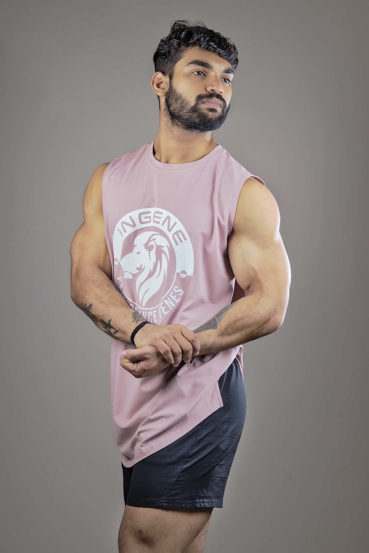 InGene Genesis Basketball Tank Top – Pink – 2