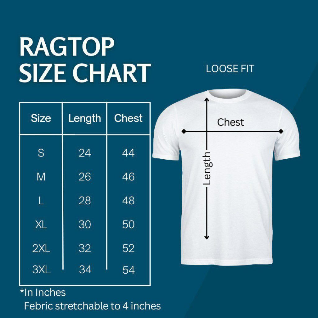 InGene RagTop Size Chart